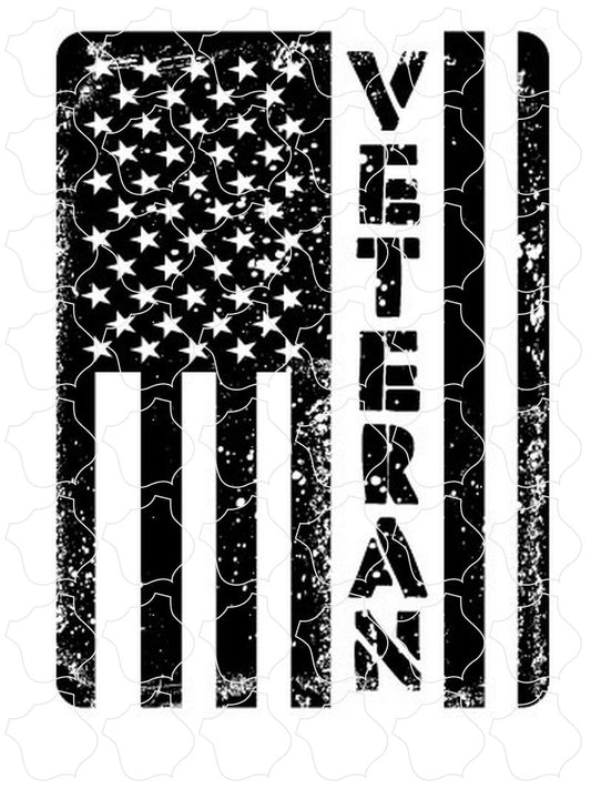 Veteran Veteran Black Flag