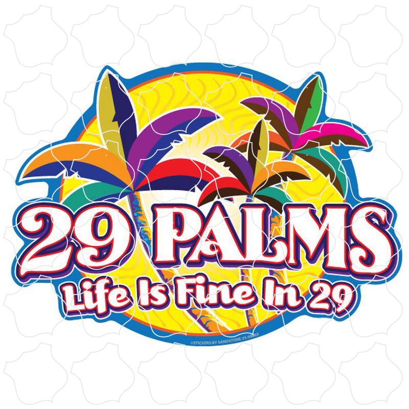 29 Palms Festive Palms