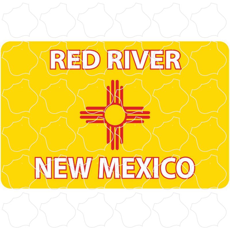 Red River, New Mexico New Mexico Flag