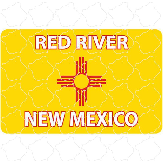 Red River, New Mexico New Mexico Flag