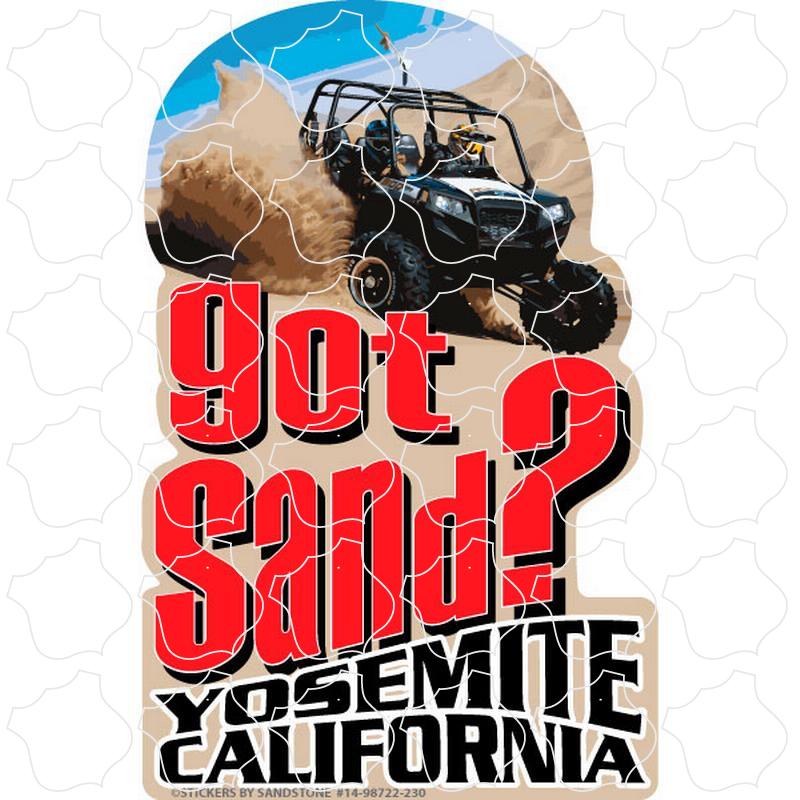 Yosemite, CA Got Sand