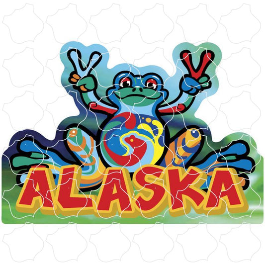 Alaska Peace Frog