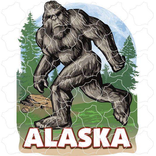 Alaska Bigfoot In The Woods