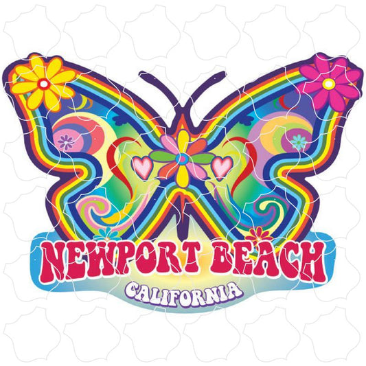 Newport Beach, CA Hippie Butterfly