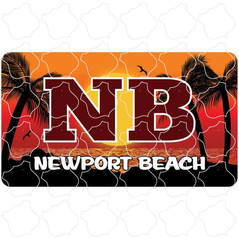Newport Beach, CA Beach Sunset