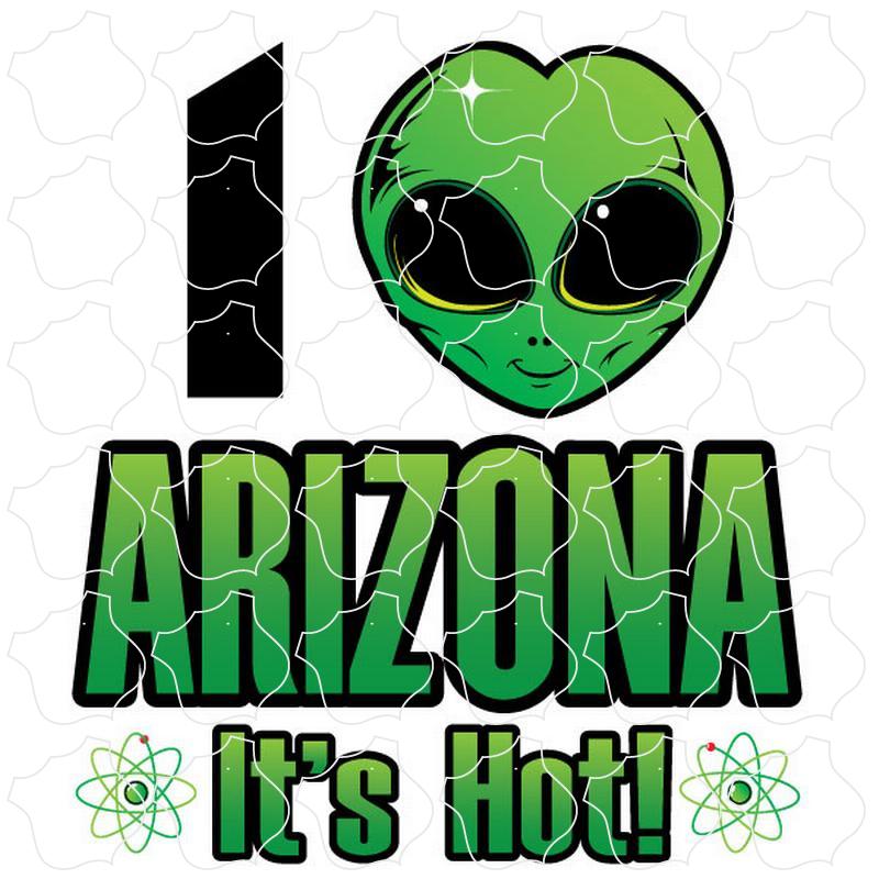 Arizona Alien Heart Head