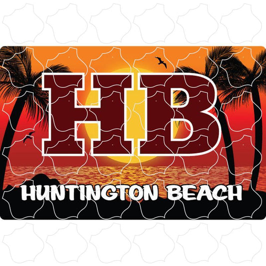 Huntington Beach City Abbreviation Sunset