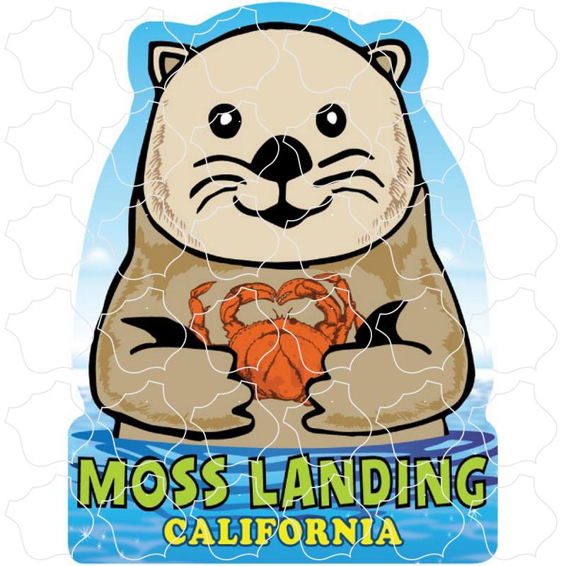 Moss Landing, CA Sea Otter Cartoon