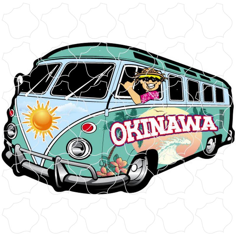 Okinawa Beach Camper Bus