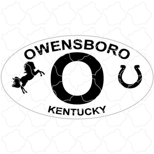 Owensboro, KY Horse and Horseshoe Oval