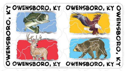 Owensboro, KY Four Mountain Animals