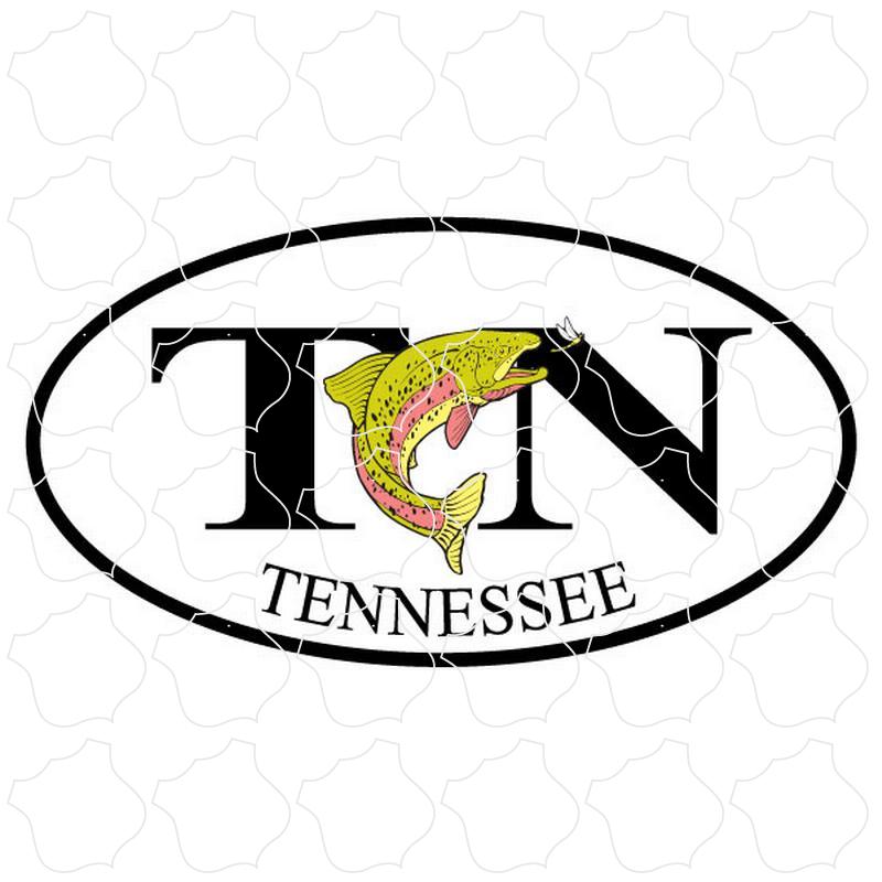 Tennessee Trout oval