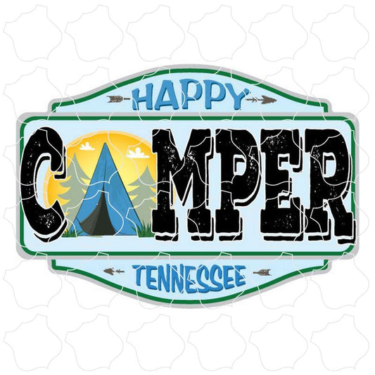 Tennessee Happy Camper Tent