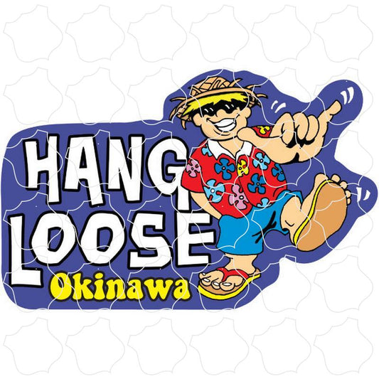 Okinawa Hang Loose Happy Guy