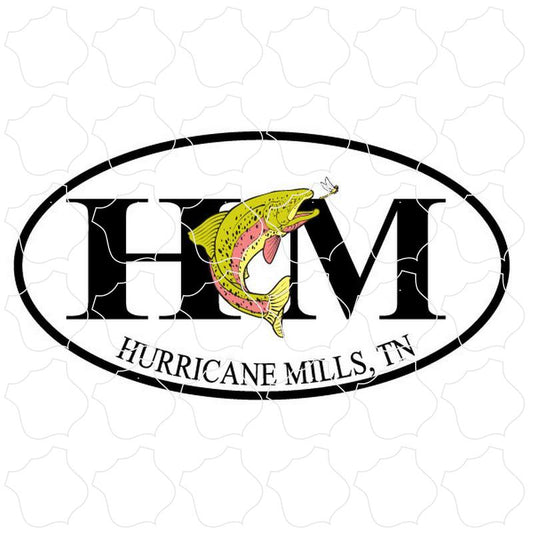 Hurricane Mills, TN Trout Euro Oval