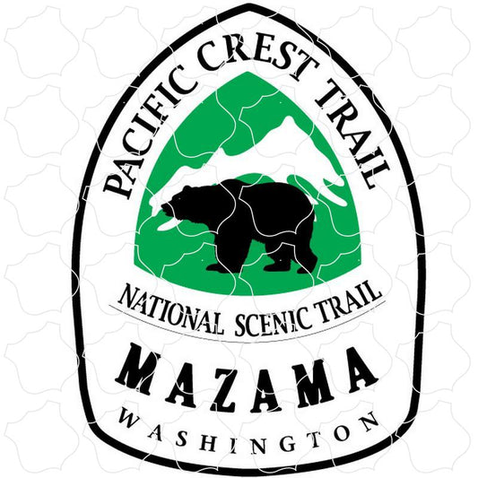 Mazama, Washington Pacific Crest Trail Shield