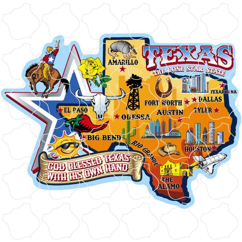 Texas Texas Map