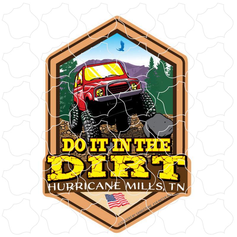 Hurricane Mills Tennessee Do It In The Dirt Red Jeep