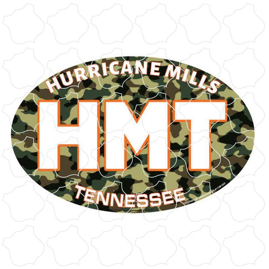 Gatlinburg, TN HMT Hurricane Mills Camo Oval