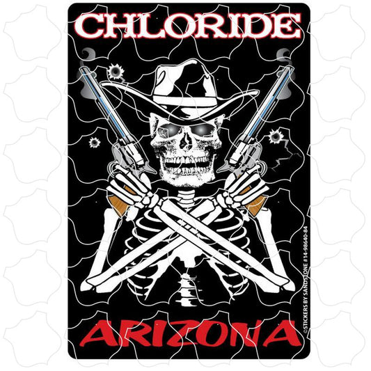 Chloride, Arizona Skeleton Gunfighter