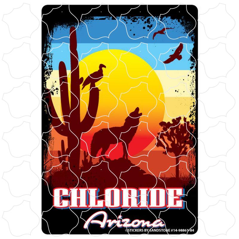 Chloride, Arizona Chromatic Desert Animal Silhouettes