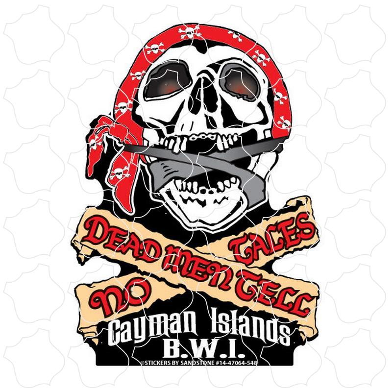 Cayman Islands B.W.I Pirate PND- LS-7 Dead Men