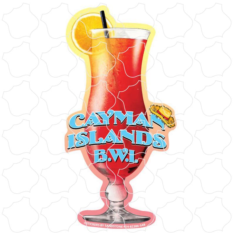 Cayman Islands B.W.I Hurricane Daquiri Cocktail