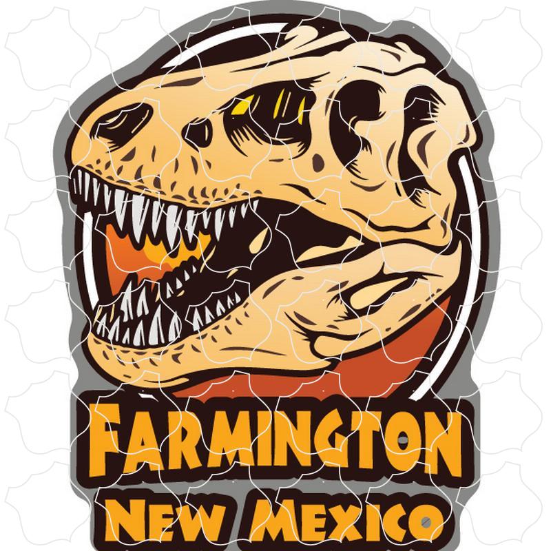 Farmington, New Mexico T-Rex Skull