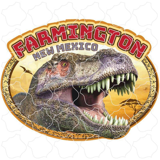 Farmington, New Mexico T Rex Oval