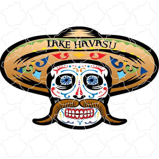 Lake Havasu Fu Man Chu Sugar Skull