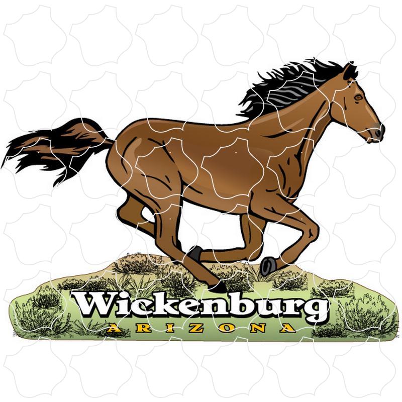 Wickenburg, AZ Galloping Horse