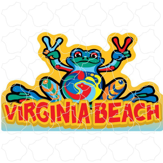 Virginia Beach, Virginia Peace Frog