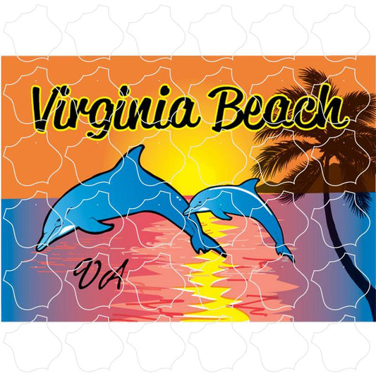 Virginia Beach, Virginia Beach Dolphin Sunset