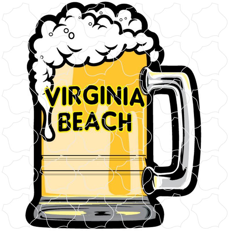 Virginia Beach, Virginia Beer Mug