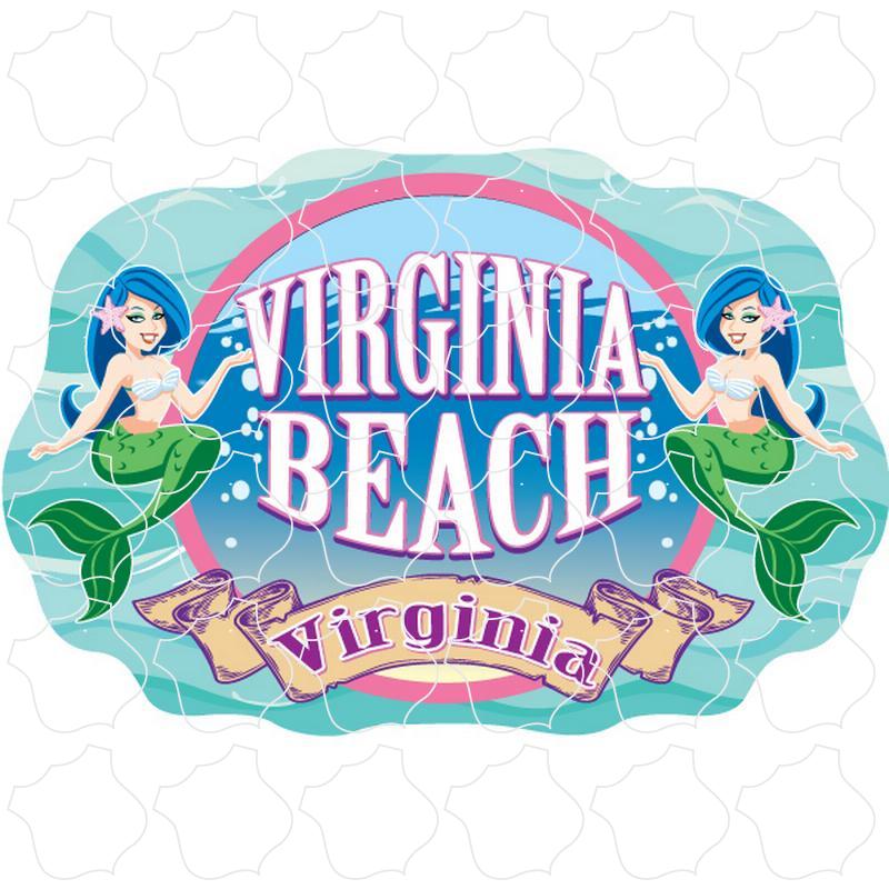 Virginia Beach, Virginia Blue Hair Mermaids