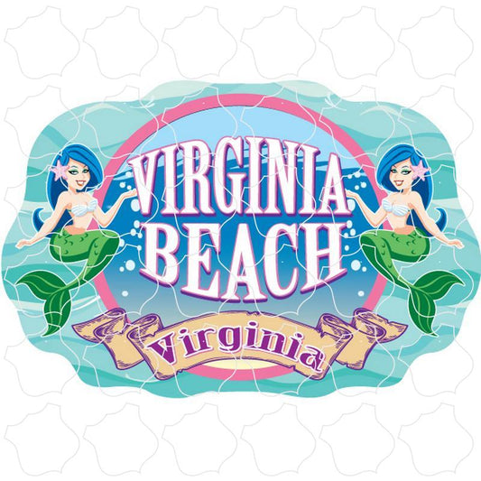 Virginia Beach, Virginia Blue Hair Mermaids