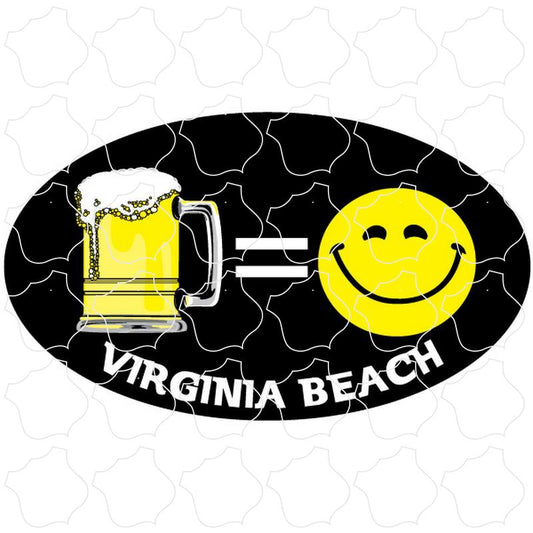 Virginia Beach, Virginia Beer = Happy Face