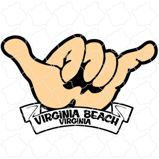 Virginia Beach, Virginia Hang Loose Hand