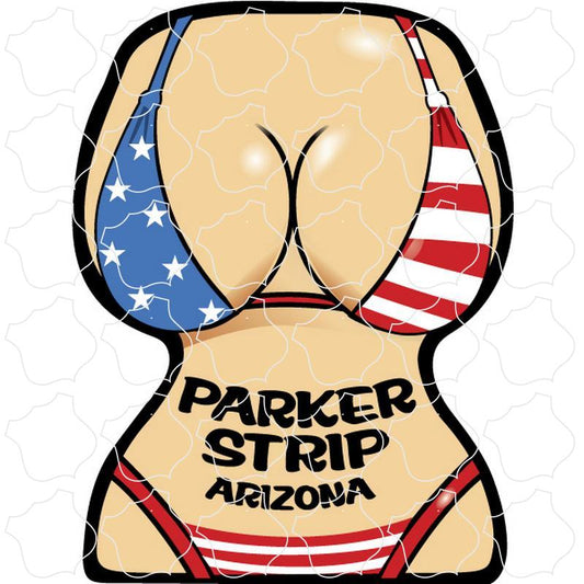 Parker Strip, Arizona Flag Bikini Torso