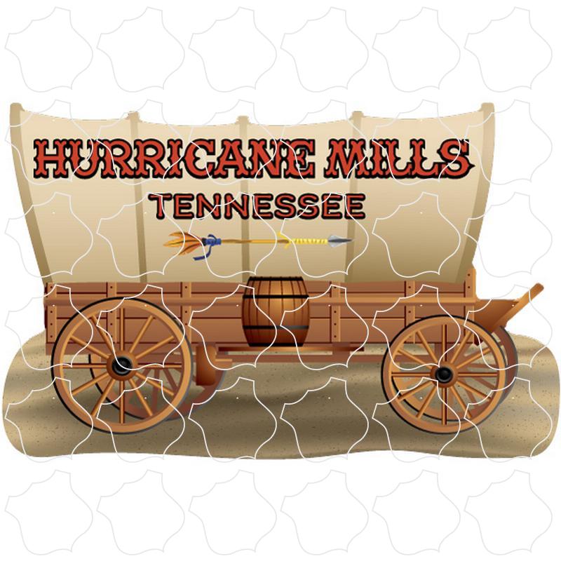 Hurricane Mills, Tennessee Covered Arrow Wagon