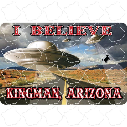 Kingman, Arizona Flying Saucer Photo