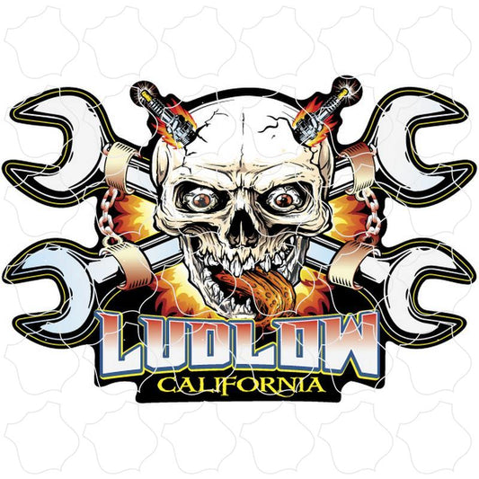 Ludlow, California Off Road Insanity Skull