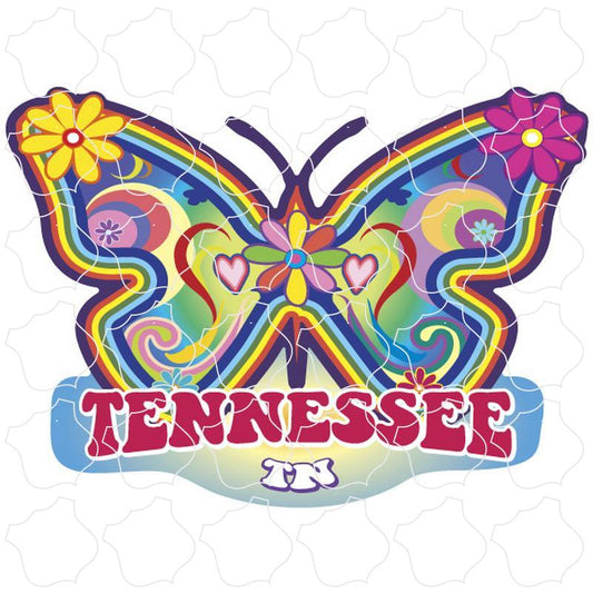 Tennessee Hippie Butterfly