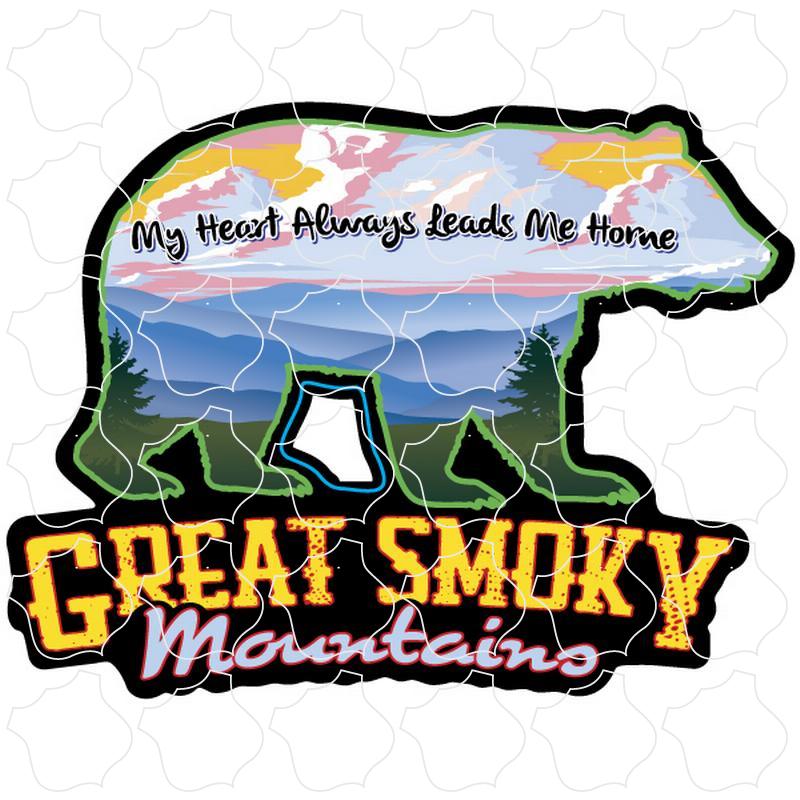 Great Smoky Mountains Smoky Mountain Filled Bear