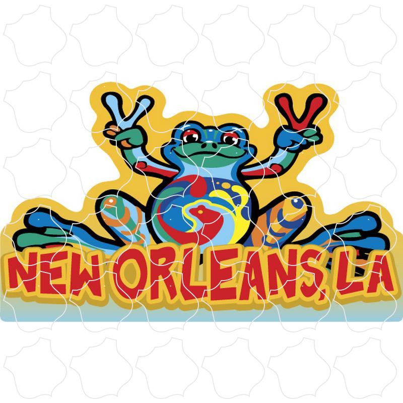 New Orleans, Louisiana Peace Frog