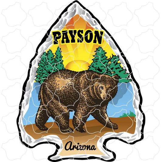 Payson, Arizona Brown Bear Arrowhead