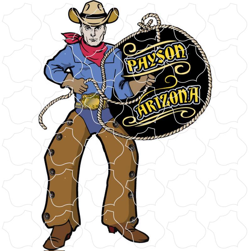 Payson Arizona Lasso Cowboy