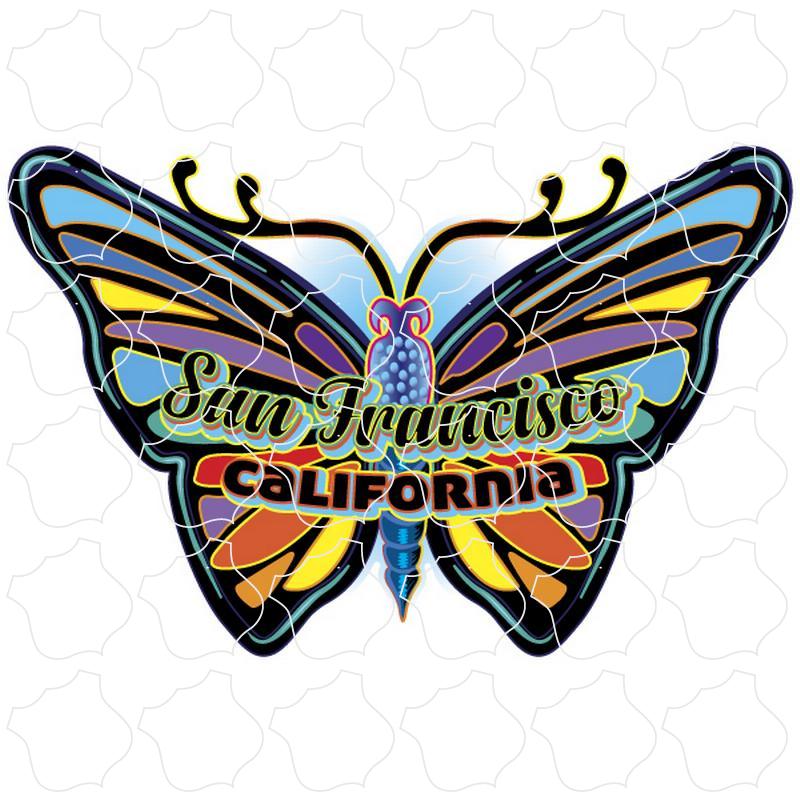 San Francisco, California Butterfly