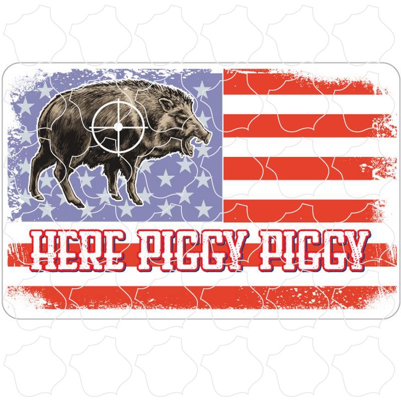 Here Piggy Piggy Hunting
