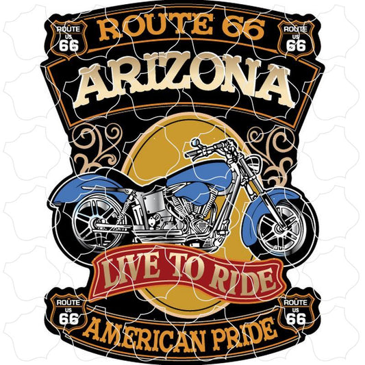 Arizona American Pride Route 66 Motorcycle